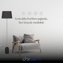 Dorbien Node Lambader E14 6W 38cm Ahşap Siyah Dorbien-LM-2549-16208