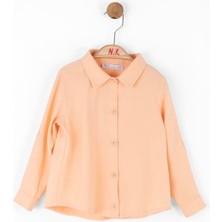 Nk Kids Kız Bebek Salmon Gömlek