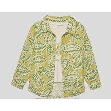 Nk Kids Kız Bebek Leaf Gömlek