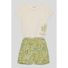 Nk Kids Kız Bebek Green Tshirt