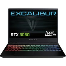 Casper Excalibur G770.1245-8EJ0T-B I5-12450H 8 GB 500 GB Nvme SSD Gen4 4 GB RTX3050 W11H Dizüstü Bilgisayar