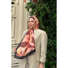 İpekhan Lilyum Desen Ince Pamuk Şal