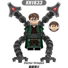 Tek Satış Marvel Doktor Ahtapot Figürleri Yapı Taşları Doc Ock Tuğlaları Çocuk Hediye Koleksiyonu Oyuncaklar Için Birleştirin XH1833 (Yurt Dışından)