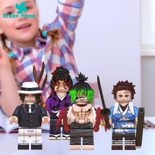 Yeşil Ev Mini Yapı Taşları Tuğlalar Oyuncaklar Karikatür Anime Minifigure Gömülü Oyuncak (Yurt Dışından)