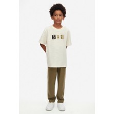 Nk Kids Erkek Çocuk Nakışlı Tshirt 48321