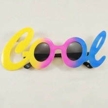 Nessiworld Cool Yazılı Rengarenk Parti Gözlüğü 21 x 8  cm