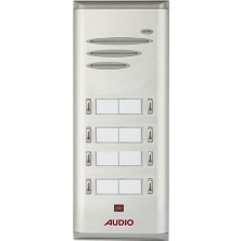 Audio 8 Li Zil Butonu Çift Sıra 4849 Hoparlörlü