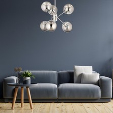 Avonni Dorbıen FZ-7403-6K Modern Avize Krom Kaplama