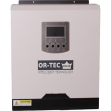 Ortec Solar 24V 3KW/3000VA Mppt Tam Sinus Akıllı Inverter