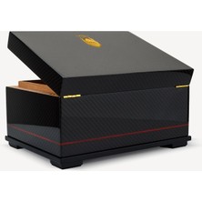 Lubinski Carbon Puro Kutusu Humidor İspanyol Sedir 50s