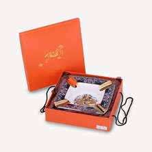 Lubinski Elegant Chinese Dragon Büyük Boy 2li Puro Küllüğü Desenli Gold