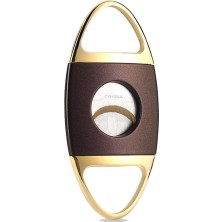 Cohiba Metal Puro Kesici Lazer Bıçak Kahve/gold (56RING)