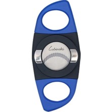 Lubinski Plastik Standlı Puro Kesici Siyah/mavi 60 Ring