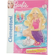 Barbie  Window Puzzle Vantuzlu Çift Taraflı 60 Parça Çocuk Puzzle