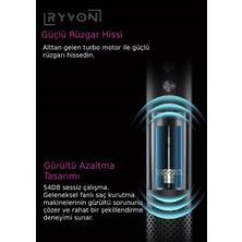 Ryvon Güçlü Saç Kurutma Makinesi 5 Başlıklı