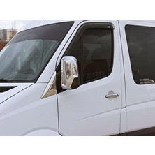 Vw Crafter Krom Ayna Kapağı 2 Parça Paslanmaz Çelik 2006-2016 Arası