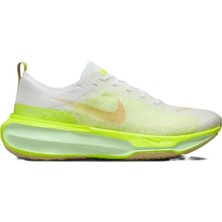 Nike Zoomx Invincible Run Flyknit 3 Road Running Reflektörlü Erkek Koşu Antrenman Ayakkabısı Neon Yeşil