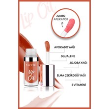 Note Cosmetics Lip Oil Nemlendirici ve Parlatıcı Dudak Bakım Yağı - 50 Creamy Caramel - Kahverengi