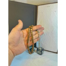 Anemore Collection Venge Ağacı Tesbih Kesme Kesim T-35