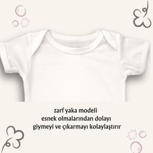 Atishpoli Yavru Kartal Baskılı, Zarf Yakalı, Body - Zıbın. 0-3 Ay, 3-6 Ay, 6-9 Ay, 9-12 Ay