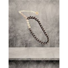 Anemore Collection Hamdi İsmine Özel Tesbih Kişiselleştirilebilir Hediye Küre Kesim Oniks Taşı Tesbih ONİX-601