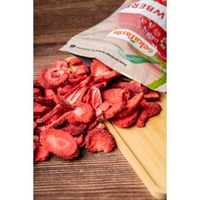 Seka Farm Freeze Dried Çilek, Dondurularak Kurutulmuş Meyve Cipsi, Freeze Dry Meyve Kurusu 20 gr