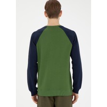 U.S. Polo Assn. Erkek Yeşil Sweatshirt