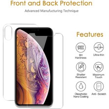 Ottawe Apple iPhone 6s Özel Kesim Nano Şeffaf Ön ve Arka Telefon Ekran Koruyucu Set