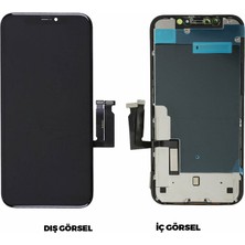 Teknonet Apple iPhone Xr Uyumlu Glw Fhd Lcd+Dokunmatik+Çıtalı