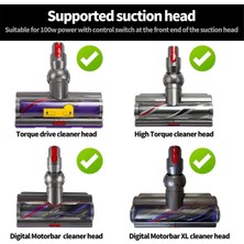 Bireaom Dyson V10 V11 V15 Elektrikli Süpürge Parçaları Için Yüksek Torklu Temizleme Başlığı Doğrudan Tahrikli Temizleme Bağlantı Başlığı Aksesuarları (Yurt Dışından)