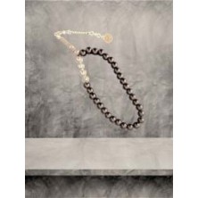 Anemore Collection Zülküf Ismine Özel Tesbih Kişiselleştirilebilir Hediye Küre Kesim Oniks Taşı Tesbih ONİX-1416