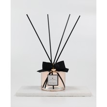 100 cc Kurdele ve Kalp Charmlı Çubuk Difüzörlü Black Opium Oda Kokusu-Black Vanilya Kokusu