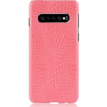 YH Mall Samsung Galaxy S10 Artı Klasik Timsah Moda Için Şık Klasik Kılıf (Yurt Dışından)
