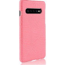YH Mall Samsung Galaxy S10 Artı Klasik Timsah Moda Için Şık Klasik Kılıf (Yurt Dışından)