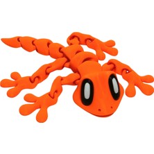 NBShop 3D Hareketli Gecko Kertenkele Figürlü Oyuncak - Yeşil