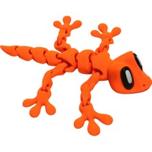 NBShop 3D Hareketli Gecko Kertenkele Figürlü Oyuncak - Yeşil
