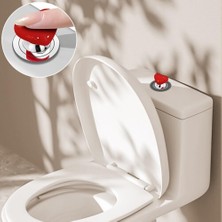 GK7 Store Klozet Sifon Tuşu Kalp Tasarımlı