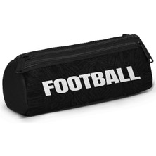 Coral High Kids Siyah Futbol Desenli Üç Bölmeli Kalem Çantası 11198