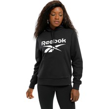 Reebok  Rı Bl Fleece Kapüşonlu Siyah Kadın Sweatshirt 100071935