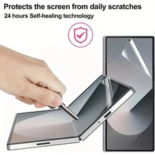 Oppo Find N2 Özel Kesim Şeffaf Nano Iç ve Dış Telefon Ekran Koruyucu Set