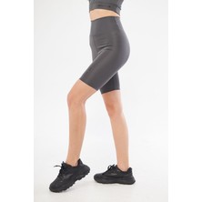 Lesa Wear Kadın Yüksek Bel Toparlayıcı Kısa Şort Tayt Spor Aktiviteleri için İdeal