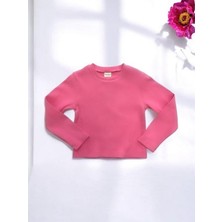 Divonette Kız Çocuk Pamuklu Kaşkorse Crop Bluz