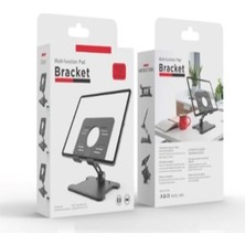 Taşınabilir Katlanabilir Masaüstü Tablet Standı Taşınabilir Tablet Şarj Standı Ayarlanabilir Stant