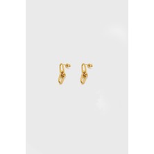 Glare Jewellery Tiffany Model Altın Kaplama Küpe