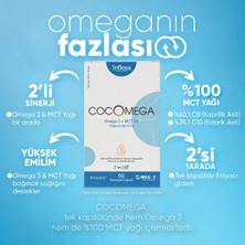 Infless Cocomega, Omega3 ve Mct Oil Içeren Yumuşak Kapsül