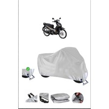 Honda Wave Için Kilit Uyumlu Motosiklet Branda, Güvenli, Su Geçirmez Dayanıklı Kumaş