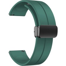 Dmay Xiaomi Watch S1 Active - Mi Watch Uyumlu Magnet Mıknatıslı Silikon Kordon 22MM