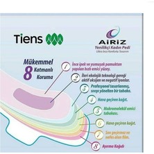 Tiens Airiz Hijyenik Kadın Pedi Gündüz 10 Lu ( Gündüz 2 Paket)