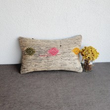 El Dokuma Kilim Kırlent Kılıfı 30X50 cm