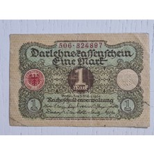 Edi Antik 1920 Alman Berlin 1 Mark Banknot Temiz